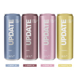 UPDATE Energy Drink, Caffeine Free, Zero Sugar, Variety 12-Pack, 12 fl oz, No Crash, Paraxanthine Powered