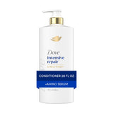 Dove Conditioner for Damaged Hair Intensive Repair with Bio-Protein Care Technology and Amino Serum, 28 Fl Oz