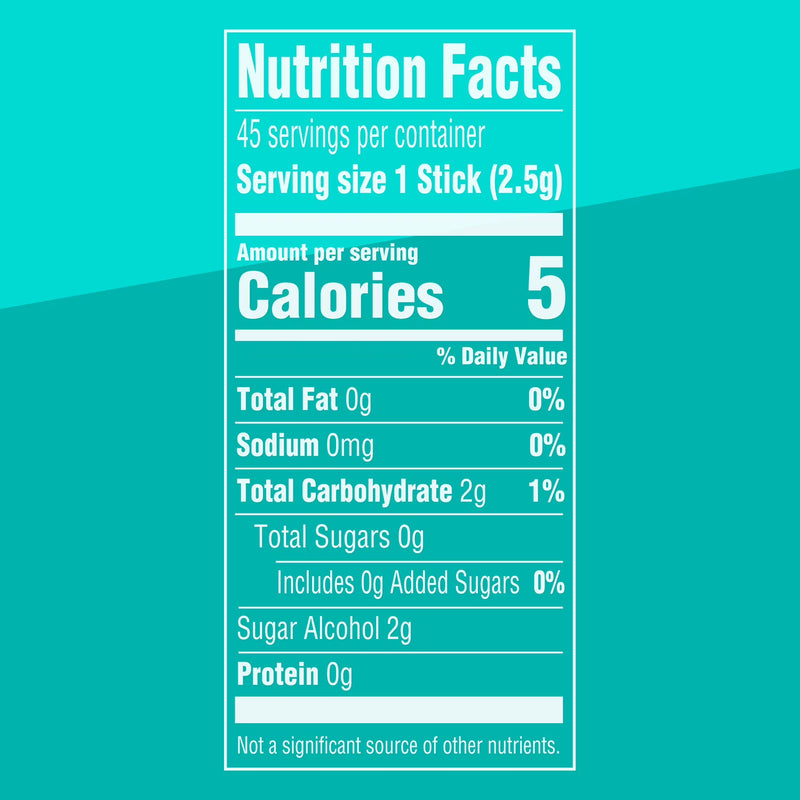 EXTRA Polar Ice Sugar Free Chewing Gum, Cool Mint Flavor, 15 Pieces per Pack, 3 Pack