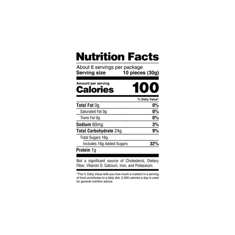 SOUR STRIPS Bites Bluerazz Lemonade Flavored Chewy, Candy Bag, 6.35 oz