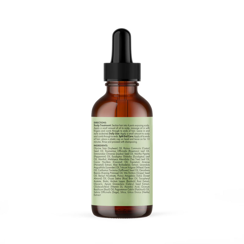 Mielle Strengthening Scalp & Hair Oil, Rosemary Mint, 2 oz