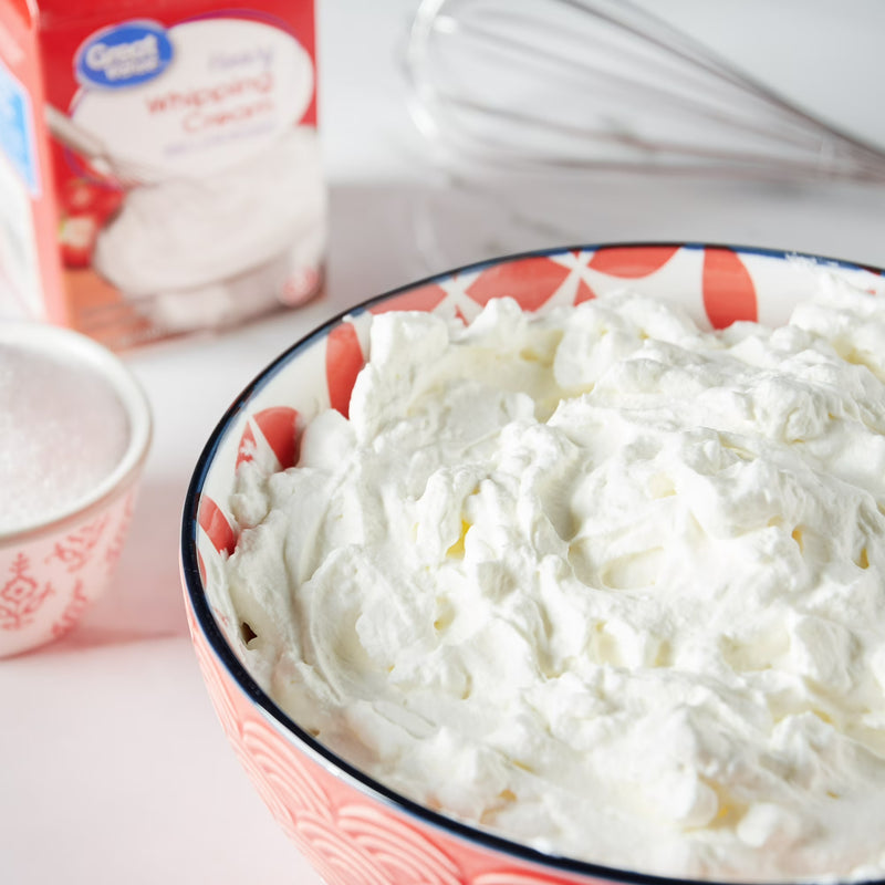 Great Value Heavy Whipping Cream, 16 oz Carton