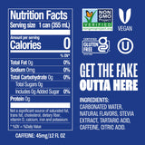 Zevia Zero Sugar, 0 Calorie Vanilla Cola Soda, 12 fl oz (Pack of 24