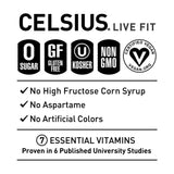 CELSIUS Sparkling Wild Berry, Functional Energy Drink 12 fl oz Can (Pack of 12)