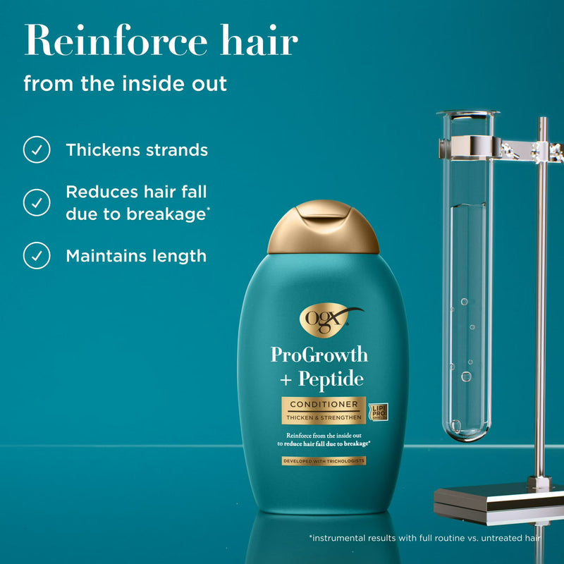 OGX ProGrowth + Peptide Conditioner, 13 fl. oz