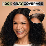 Garnier Nutrisse 0% Ammonia Glossy Curl Nourishing Permanent Hair Color Kit, CR4 Dark Brown, 1 Kit