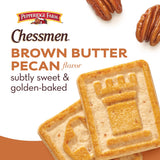 Pepperidge Farm Chessmen Brown Butter Pecan Flavored Cookies, 7.25 oz Bag