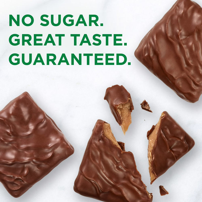 RUSSELL STOVER Sugar Free Toffee Squares in Chocolate Candy, 5.1 oz. bag