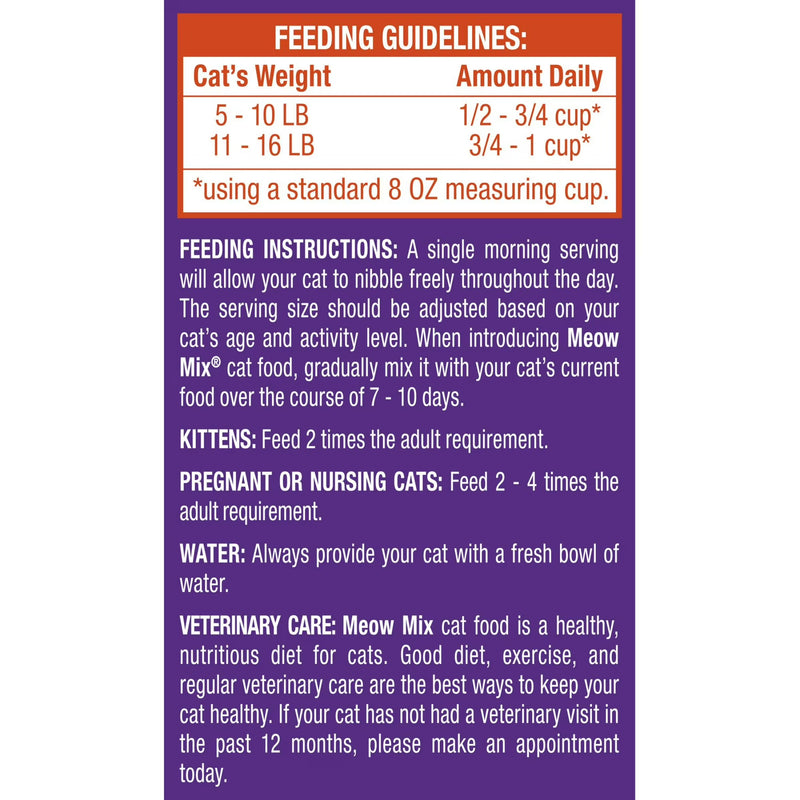 Meow Mix Original Choice Dry Cat Food, 30 lb. Bag