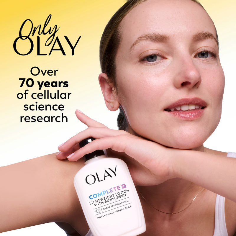 Olay Skin Care Complete Daily Face Lotion for Sensitive Skin, SPF 15 Sun Protection, 6 oz