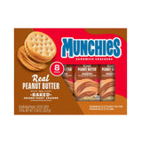 Munchies Real Peanut Butter Baked Golden Toast Sandwich Crackers, 11.36 oz