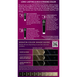 Schwarzkopf Keratin Hair Dye 1.1 Midnight Black, Permanent Hair Color, 1 Use