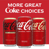 Coca-Cola Zero Sugar Caffeine-Free Soda Pop Fridge Pack Cans, 12 fl oz, 12 Pack