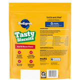 Pedigree Large Tasty Biscuits Dog Treats, Beef & Cheese Flavor, 24-oz Bag