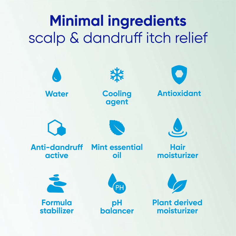 Head and Shoulders BARE Itchy Scalp Relief Serum, Instant Cooling, Lightweight, Anti-Dandruff, 4.2 fl oz