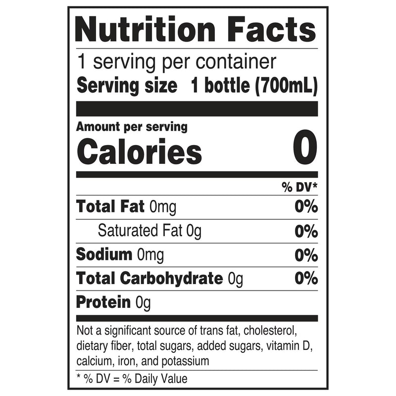 Great Value Hydrate Alkaline Water Bottle, 23.7 fl oz, 15 Count