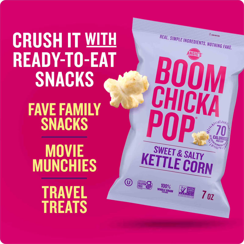 Angie's BOOMCHICKAPOP Sweet & Salty Kettle Corn, 7 oz