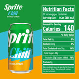 Sprite Chill Mango Citrus Soda Pop Cans, 12 fl oz, 12 Pack