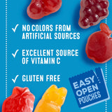 Mott's Berry and Assorted Fruit Flavored Snacks, Gluten Free, Value Pack, 22 Count, 17.6 oz