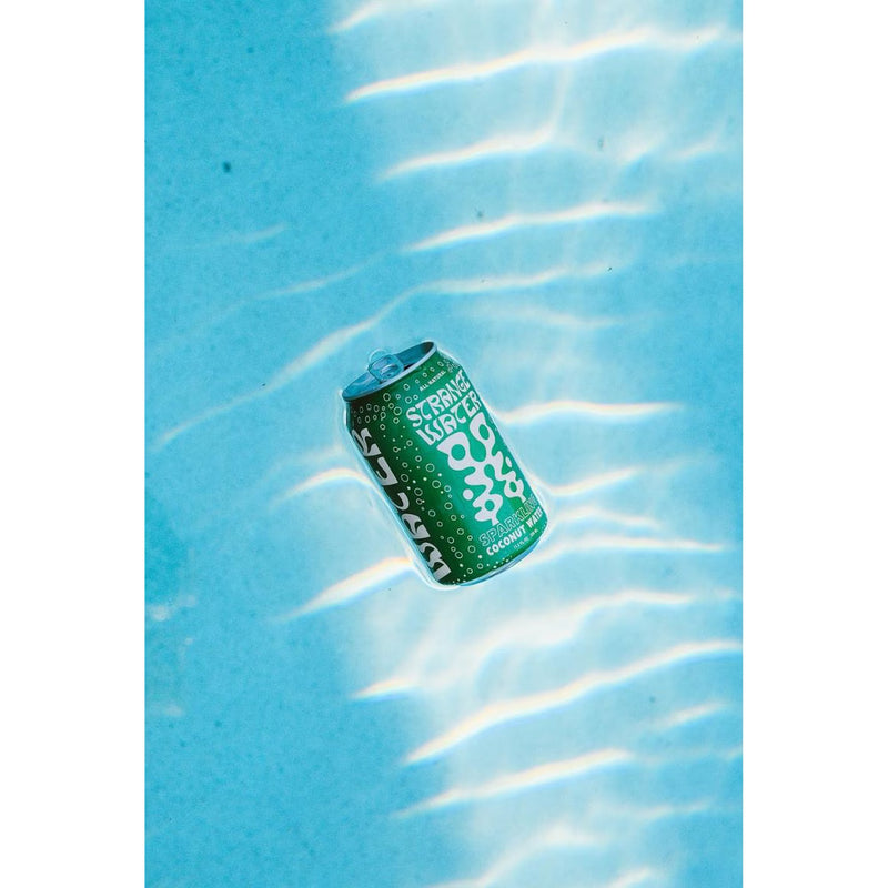 Strange Water Sparkling Coconut Water, 11.2 fl oz Cans, 12 Pack