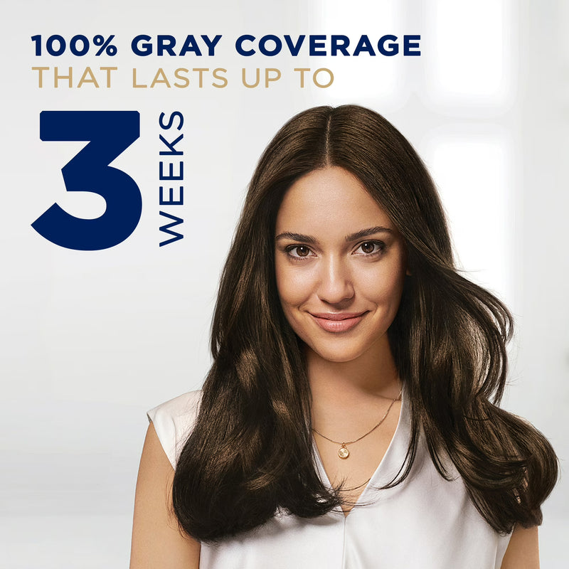 Clairol Root Touch-Up by Nice'n Easy Permanent Hair Dye, 4G Dark Golden Brown Hair Color, Pack of 1