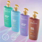 Jergens Shea Fusion Tropical Escape Scented Body Lotion with Shea Butter & Vitamin E for 24-Hour