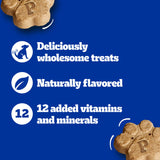 Pedigree Large Tasty Biscuits Dog Treats, Beef & Cheese Flavor, 24-oz Bag