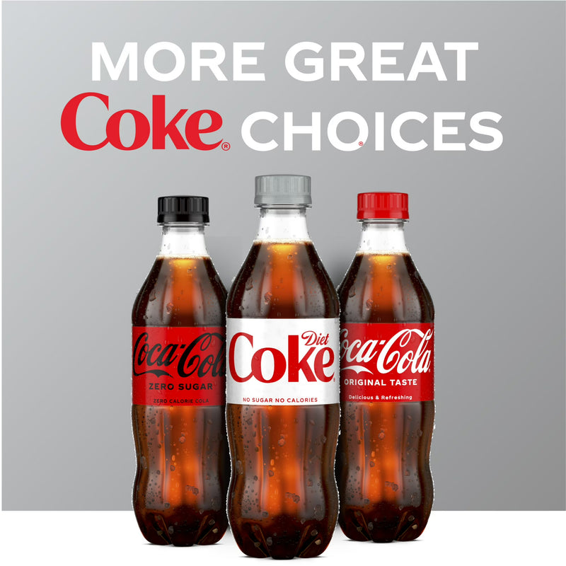 Diet Coke Soda Pop Bottles, 16.9 fl oz, 6 Pack