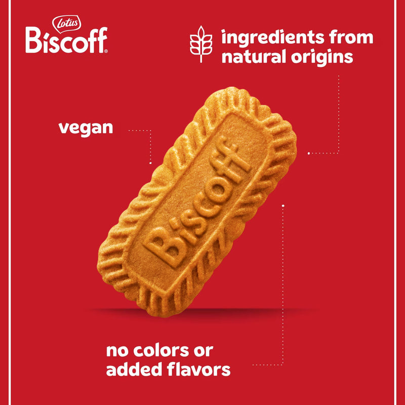 Lotus Biscoff Cookies, 8.8oz, 32 Cookies per Pack