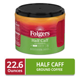 Folgers Half Caff Medium Roast Coffee, 22.6 oz Canister