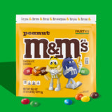M&M'S Peanut Chocolate Movie Night Candy, Party Size Bag, 38 oz