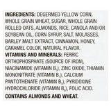 Great Value Almond Crunchy Honey Oats Cereal, 18 oz