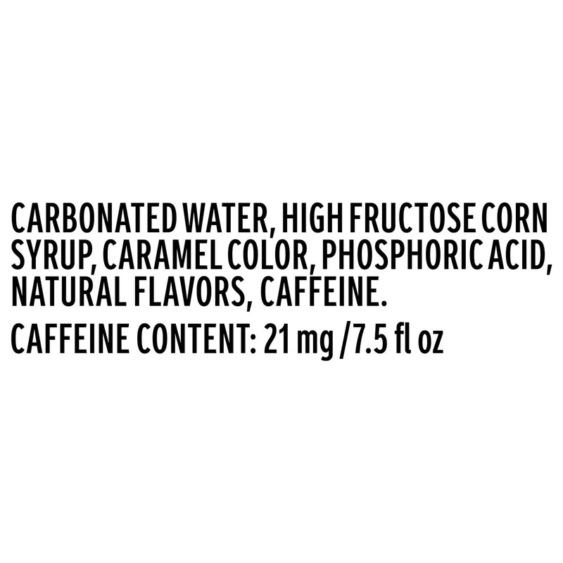 Coca-Cola Soda Pop Mini Cans, 7.5 fl oz, 6 Pack
