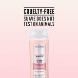 Suave Hydra Gloss Sulfate Free Shampoo with Glycolic Acid & Camellia Flower Oil, 18 fl oz