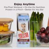 Perfect Bar Gluten-Free Chocolate Chip Cookie Dough Protein Bar, 4 count, 2.2 oz