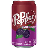 Dr Pepper Blackberry Soda Pop, 12 fl oz, 12 Pack Cans
