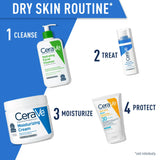 CeraVe Moisturizing Cream for Face & Body Normal to Very Dry Skin with Pump 16 oz