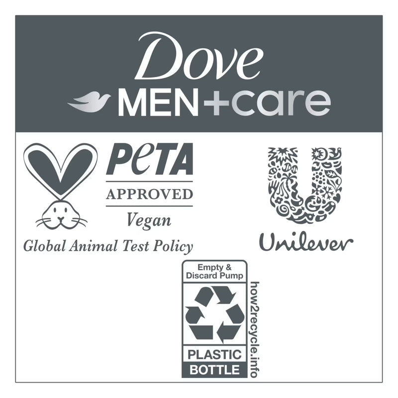 Dove Men+Care Limited Edition FIFA Shampoo & Conditioner to Refresh & Strengthen Hair Fresh Victory, 18 fl oz