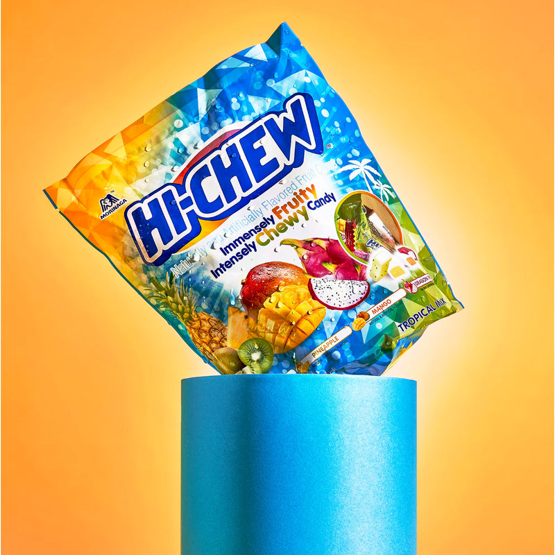 Hi-Chew Tropical Mix Chewy Candy, 12.7 oz, Bag
