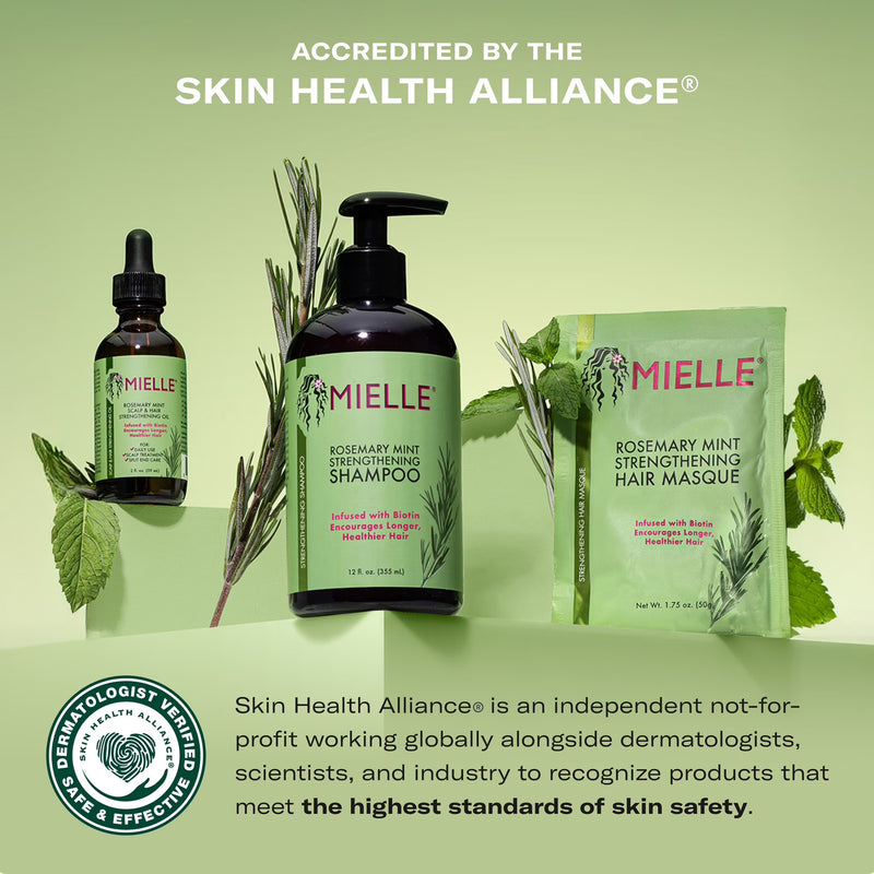 Mielle Strengthening Scalp & Hair Oil, Rosemary Mint, 2 oz