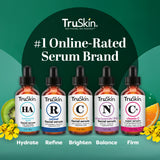 TruSkin Niacinamide Serum for Face with Zinc and Hyaluronic Acid, Clarifying and Brightening for Dull Skin, All Skin Types, 1 fl oz