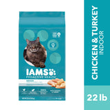 Iams Proactive Health Chicken And Turkey Dry Cat Food, 22 Lb Bag