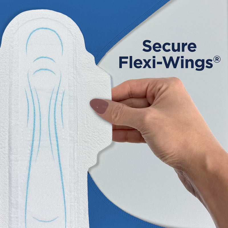 Equate Ultra Thin Pads with Flexi-Wings, Overnight Absorbency, Size 4, 14 Count
