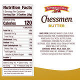 Pepperidge Farm Chessmen Butter Cookies, 7.25 oz Bag (24 Cookies)