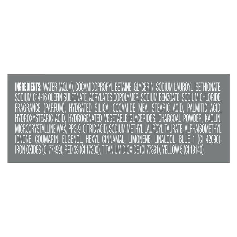 Dove Men+Care Elements Liquid Body Wash and Face Wash Charcoal + Clay Nourishing Cleanser, 30 oz