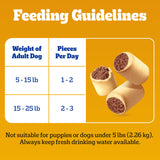 Pedigree Dry Dog Treats MarroBone Mini Real Beef Flavor, 15 oz. Bag