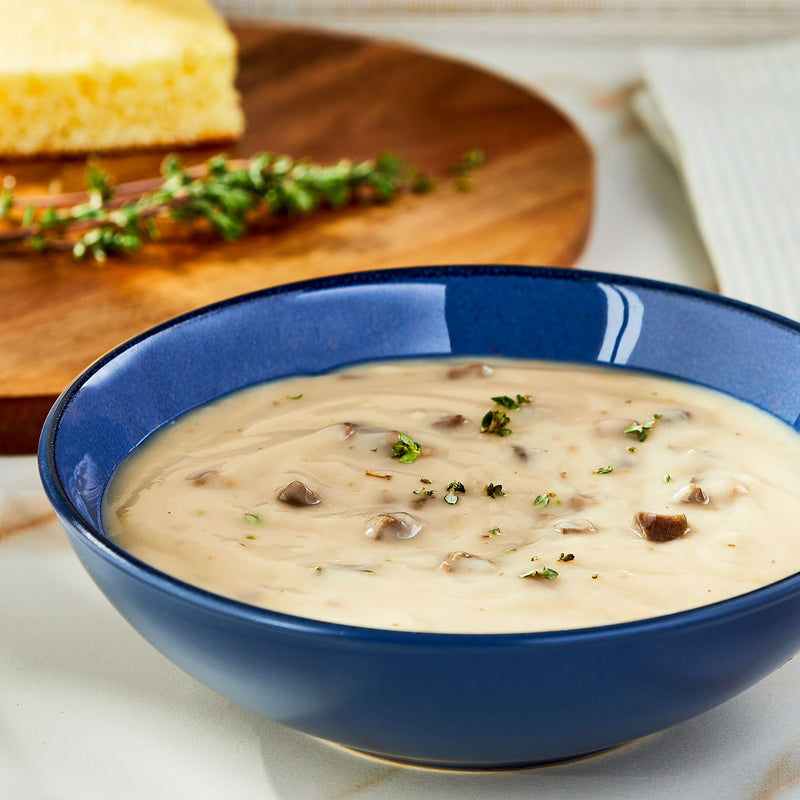 Great Value 98% Fat Free and 50% Less Sodium Cream of Mushroom Condensed Soup, 10.5 oz