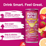 Melting Forest Mushroom Energy Drink Strawberry Lemonade 12 Pack