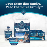 Blue Buffalo Tastefuls Flaked Wet Cat Food 3-Flavor Variety Pack, 3-oz. (12ct, 4 of Each)