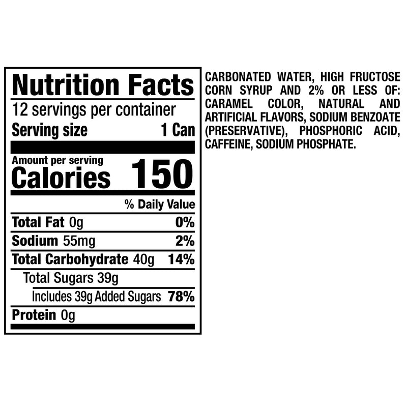 Dr Pepper & Cream Soda Pop, 12 fl oz, 12 Pack Cans